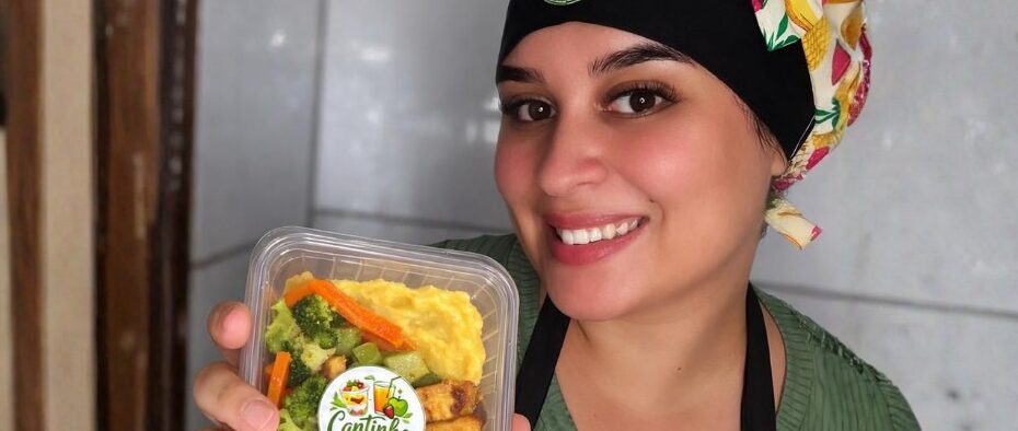 Synara Braz Dávila, empreendedora responsável pelo Cantinho Fit.