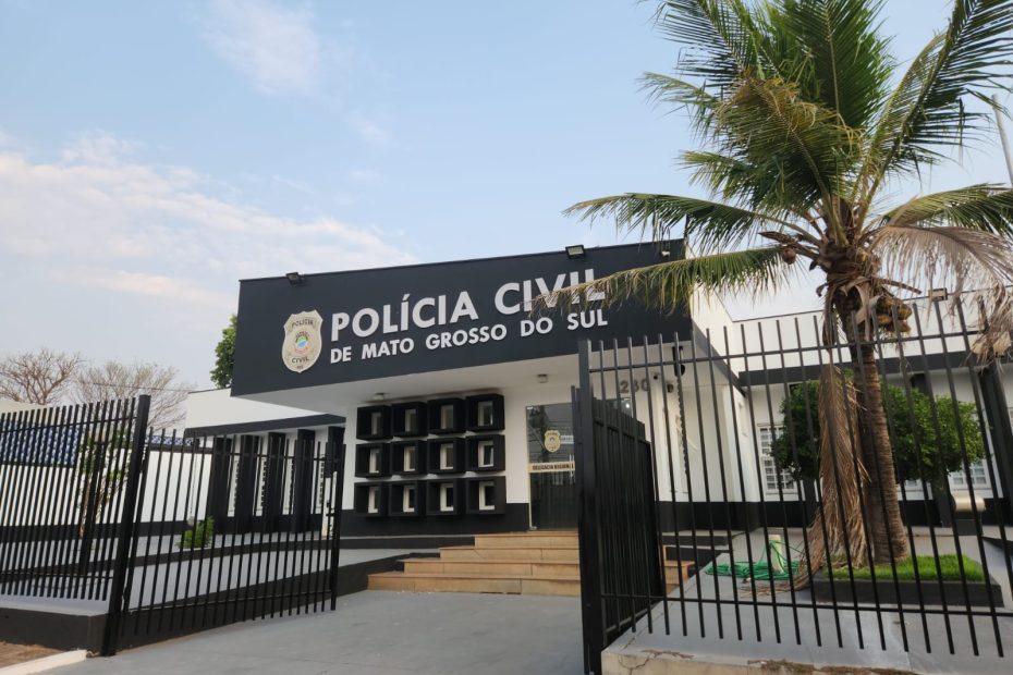 Delegacia de Coxim Foto: Prefeitura Municipal de Coxim